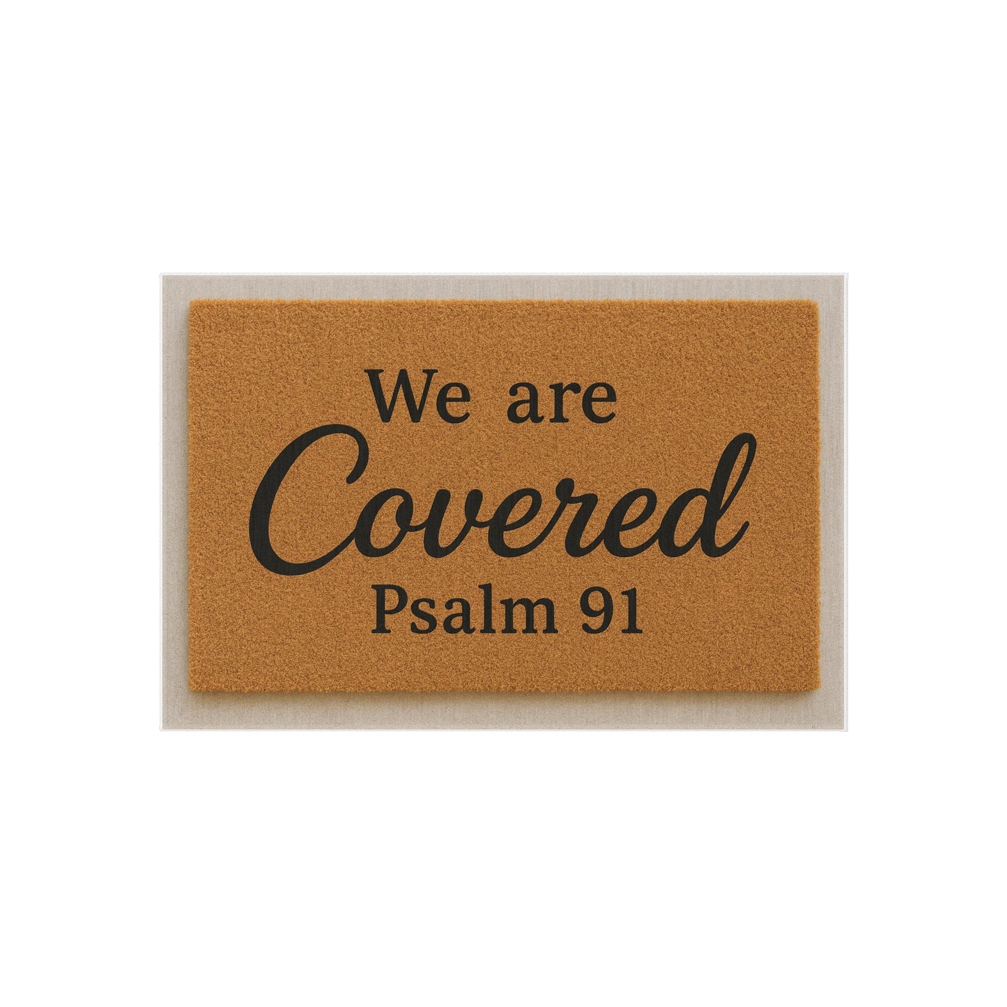 Inspirational Welcome Doormat