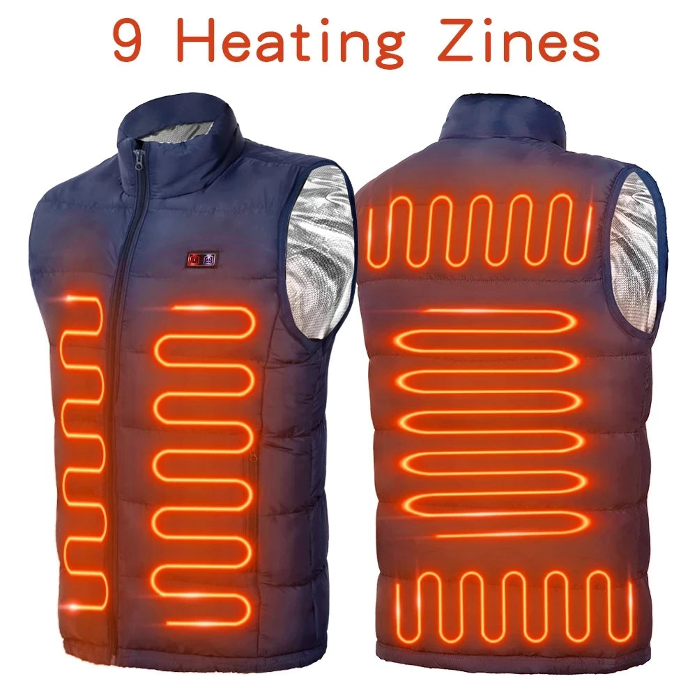 Electric Heated Vest for Outdoor Adventures