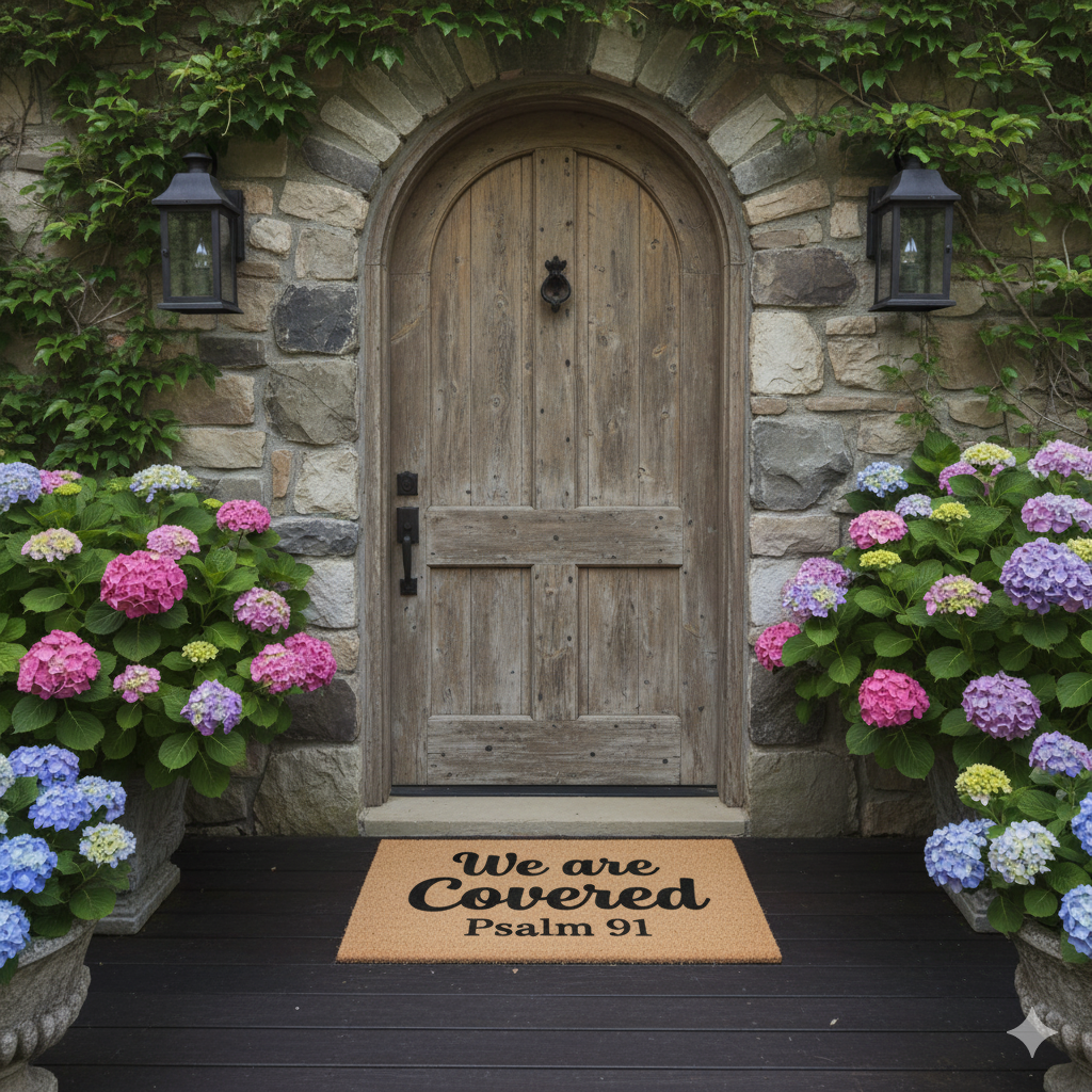 Inspirational Welcome Doormat