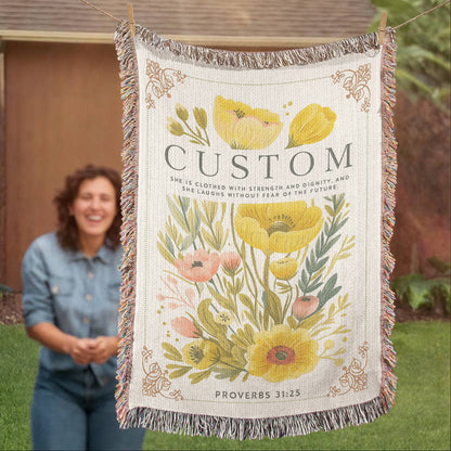 Custom Mom Memory Blanket