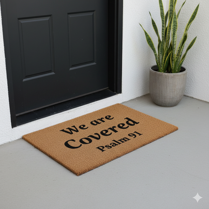 Inspirational Welcome Doormat