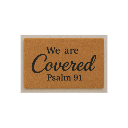 Inspirational Welcome Doormat