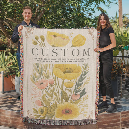 Custom Mom Memory Blanket