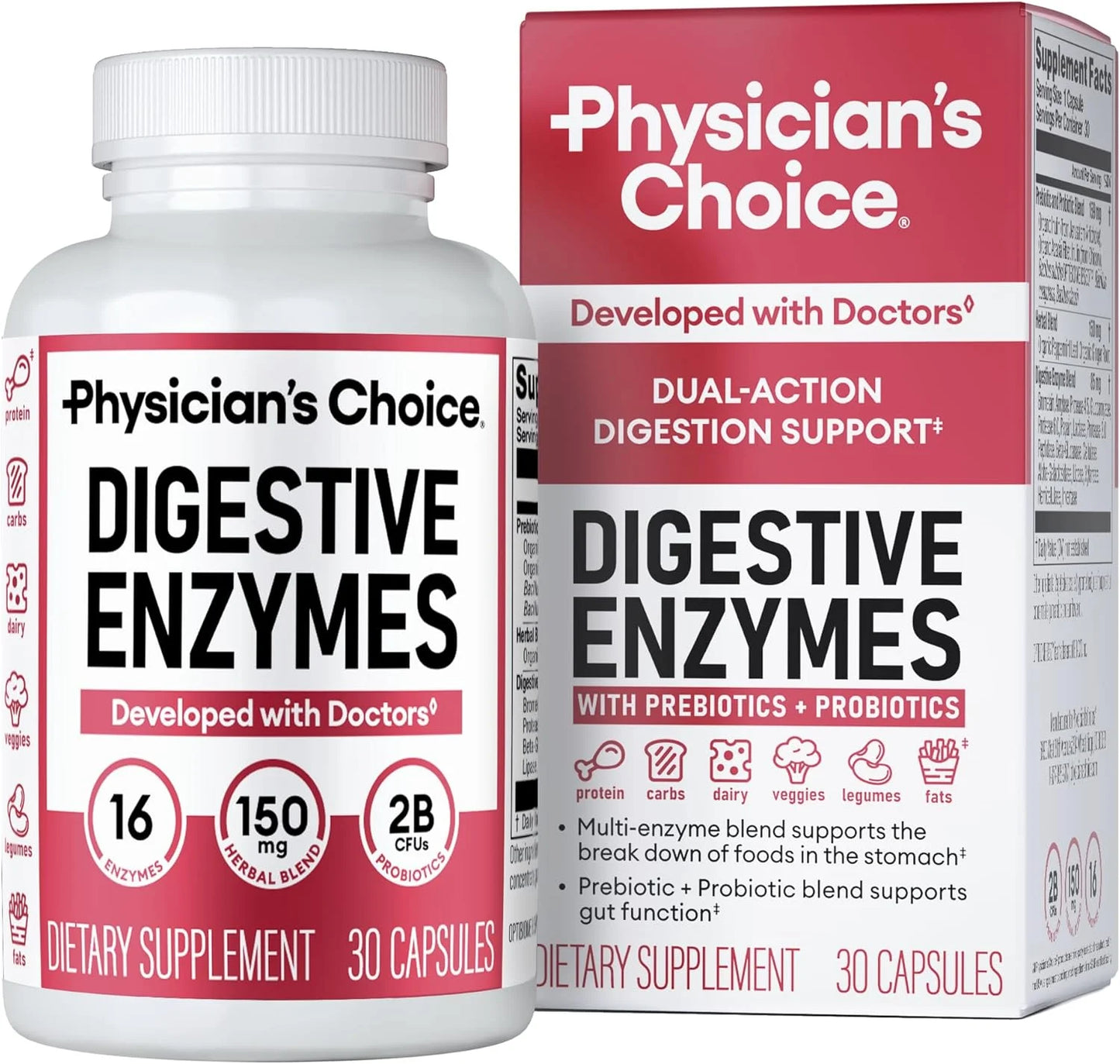 Everyday Digestive Support Probiotic Capsules