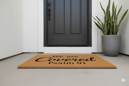 Inspirational Welcome Doormat