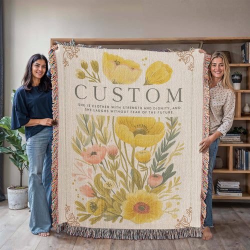 Custom Mom Memory Blanket