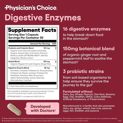 Everyday Digestive Support Probiotic Capsules