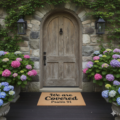 Inspirational Welcome Doormat