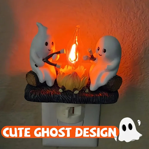 Spooky Campfire Night Light