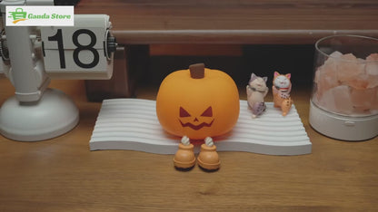 Soft Glow Pumpkin Night Light